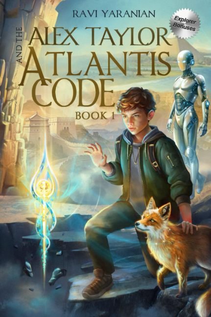 ALEX TAYLOR AND THE ATLANTIS CODE: Science Fiction Children’s Book. Time Travel to Ancient Civilizations. Mystery Adventure for Kids 9–12. Gift for Teen Boys and Girls Ages 13–16.